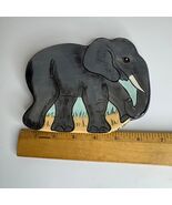 Nina&#39;s Ark Safari Elephant Spoon Rest Ceramic Kitchen Holder - $222.73 MXN