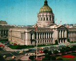 City Hall Building San Francisco California CA UNP Chrome Postcard B3 - £2.53 GBP