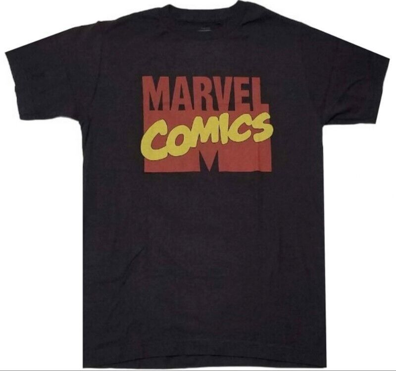Primary image for Marvel Comics Logo Men Short Sleeve Graphic T-Shirt (Size: Small) 