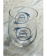 “Faith/Family/Friends 16.8 oz Inspirational Seamless Bear/Wine Glass - $23.46 CAD