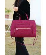 MKF Collection Jayla Solid Quilted Duffle Bag - €75,32 EUR