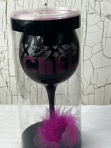  Nib Spencers Love My Wine &quot;Bachelorette&quot; Wine Glass Bridal Wedding Gift - £9.06 GBP