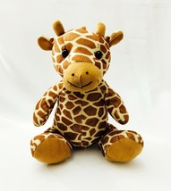 Calplush Plush Giraffe 11&quot; Seated Stuffed Toy Animal Lovey - £12.38 GBP