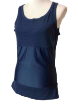 Womens XXXL Jockey Tank Top Stretchy Soft Form Fitting Two Tone Compress... - $11.88