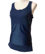 Womens XXXL Jockey Tank Top Stretchy Soft Form Fitting Two Tone Compress... - $11.88