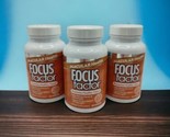 3x Focus Factor Macular Health Healthy Vision 60 Capsules Ea Retinol EXP... - $21.55