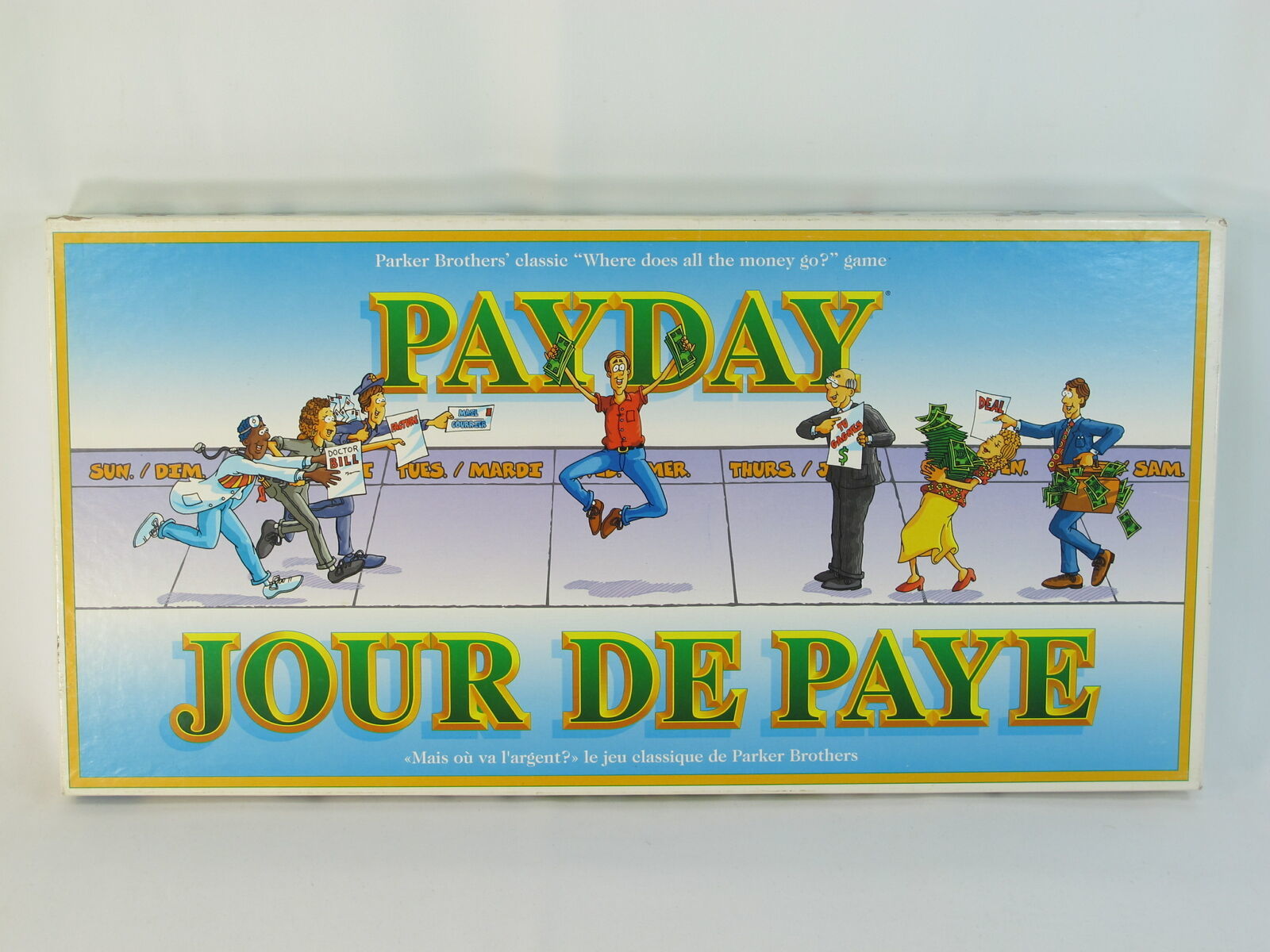 Payday 1994 Board Game Parker Brothers 100% Complete Near Mint Bilingual - £25.63 GBP