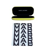 Marc Jacobs Sunglass Eye Glasses Hard Case Yellow  &amp; Cloth - $23.57 CAD