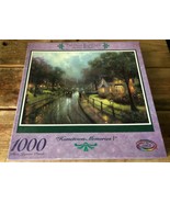 Thomas Kinkade 1000 Piece HOMETOWN MEMORIES 1 Jigsaw Puzzle - $20.35 CAD