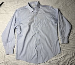 Brooks Brothers Shirt Men’s Size 17 1/2 35 Blue Long Sleeve Button Down ... - $16.00