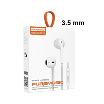 Somostel Stereo 3.5mm Headphones Headset SMS-CJ02 WHITE - £6.00 GBP