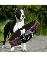 Pit bull Love Brown Leather Adjustable Bracelet Free Shipping USA Seller - $17.61 CAD