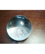 Lalique Art Glass Sculpture clear glass Paperweight Signed, 2&quot; - $2,499.27 MXN