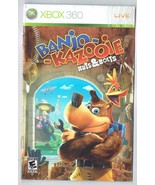 Banjo-Kazooie Nuts &amp; Bolts Microsoft XBOX 360 MANUAL Only - £11.51 GBP
