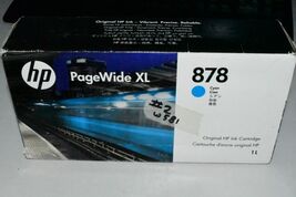 HP 878 312Z2A INK CARTRIDGE CYAN 1 LITER GENUINE OEM EXP DEC 25 #2 - $105.30