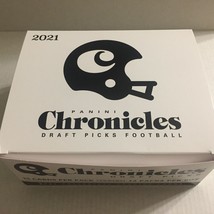 NEW 2021 Panini NFL Chronicles Draft Picks Football Trading Card Fat Pack Box - £144.59 GBP