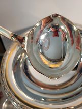 Punch Bowl Silver Plated on Pedestal with 20 Cups & Ladle Oneida image 5