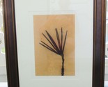 Dan Sayles Leaves Giclee Signed 2003 Matted and Framed Behind Glass 3 of... - $99.00