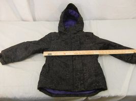 Children Youth Girl's Cherokee Black Purple Gray Winter Full Zip Coat 32003 - $11.08