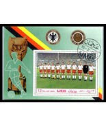 1969 AJMAN / UAE Souvenir Sheet - German Football Team J2 - £1.55 GBP