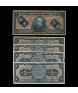 1942-1959 Brazil &amp; Mexico 5-Notes Currency Lot // Cruzeiros &amp; Pesos - $75.34 CAD
