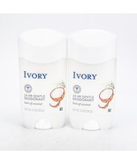 Ivory 24 HR Gentle Solid Deodorant Hint of Coconut 2.4 Oz Each Lot Of 2 - €23,82 EUR