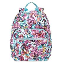 Disney Mickey Mouse and Friends Colorful Garden Iconic Campus Backpack - £179.34 GBP