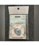Tokyo Disney Sea 20th Anniversary Crystal Sphere 03 Ear Parts Silver Mickey - $909.35 MXN
