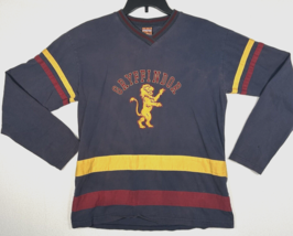 Vintage Harry Potter Shirt Jersey Adult L Gryffindor Long Sleeve #56 T-S... - £18.30 GBP