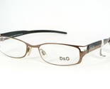Dolce&amp;Gabbana D&amp;G 4107 104 Brown Brille DG4107 49-17-135mm (Notizzettel) - $114.29
