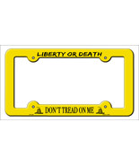 Liberty or Death Novelty Metal License Plate Frame LPF-435 - $18.95