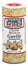 Jane&#39;s Krazy Chunky Mixed-Up Garlic Seasoning, 4.75 Ounce (Packing may vary) - £10.09 GBP