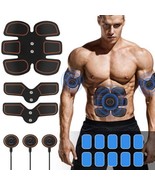 Abs Stimulator,  Body Muscle Trainer Portable USB Charging ABS Muscle ROKOO - $26.17