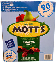Mott&#39;s Fruit Flavored Snacks Assorted Gluten Free 90 Count Box EXP 06/2026 - $27.73