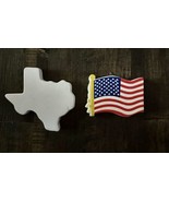 Stress Relief Squeeze Toys Texas State Shape and USA Flag Anxiety Autism... - $248.98 MXN