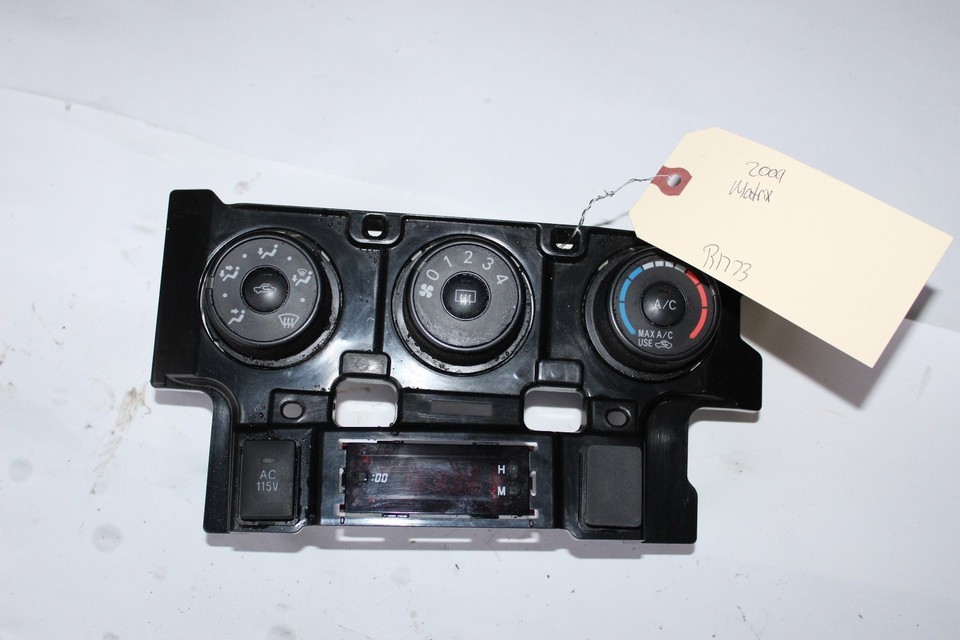 2009-2014 TOYOTA MATRIX HEATER AND AC CONTROL BEZEL  R1773 - $61.59