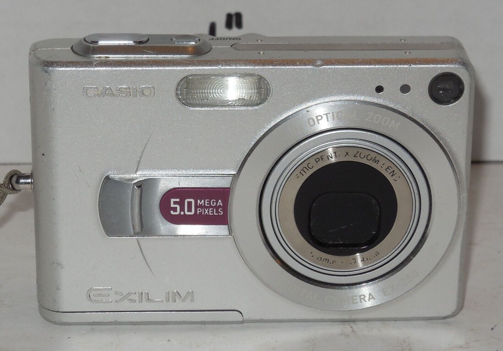 Casio EXILIM EX-Z50 5.0MP Digital Camera - Silver Tested Works - $49.50