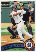 2011 Topps #345 Austin Jackson NMMT Tigers  ID:7319 - £1.29 GBP