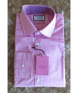 Thomas Pink Formal Ramses Poplin shirt Free Worldwide Shipping T/4 - $1,878.04 MXN