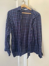 Old Navy Blue Classic Shirt Button Women&#39;s XL - £10.90 GBP