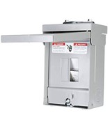 Siemens W0204ML1060U 60 Amp Outdoor Circuit Breaker Enclosure , Gray - $85.48 CAD