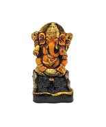 Ganesha Elephant Tall Long Incense Stick Holder Ash Tray Burner Meditati... - $24.74
