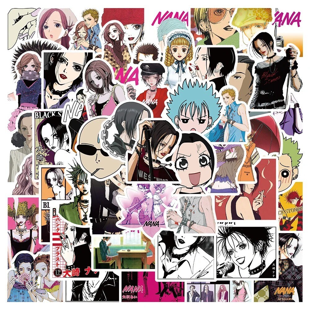 Primary image for 50 Pcs NANA Japanese Anime Handmade Stickers Waterproof Toy Graffiti Kid Sticker
