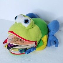 Frog Book Puppet Monday the Bullfrog Plush Story Book Matthew Van Fleet ... - £16.57 GBP