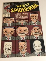 Web Of Spider-Man #52 Comic Book Chameleon - $4.94