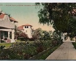 Orange Grove Avenue Pasadena California Postcard 1900&#39;s Homes - $11.88