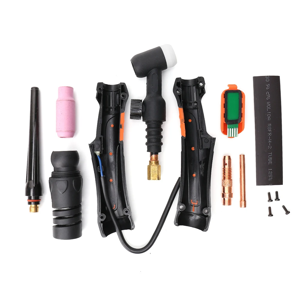 Electric Arc Welding Torch Head Handle Electrode Clamp Set Portable Weld... - £181.38 GBP