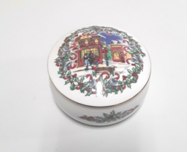 Silver Bells Music Box 1992 Melodies of Christmas  David Russell Heritage House - £14.63 GBP