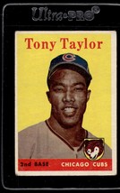 1958 Topps #411 Tony Taylor B104R2 VG-EX - £15.82 GBP