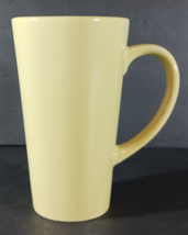 Vintage Gibson Mix &#39;n&#39; Match Yellow Cafe Tall Large Coffee Mug Ceramic 18 Oz - £10.12 GBP